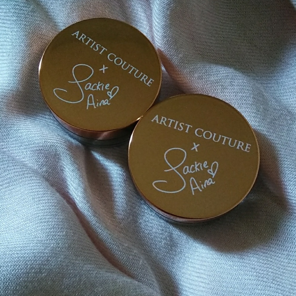 Artist couture x Jackie Aina Diamond glow powder